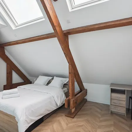 Chic And Spacious House With Parking, Balcony And Garden